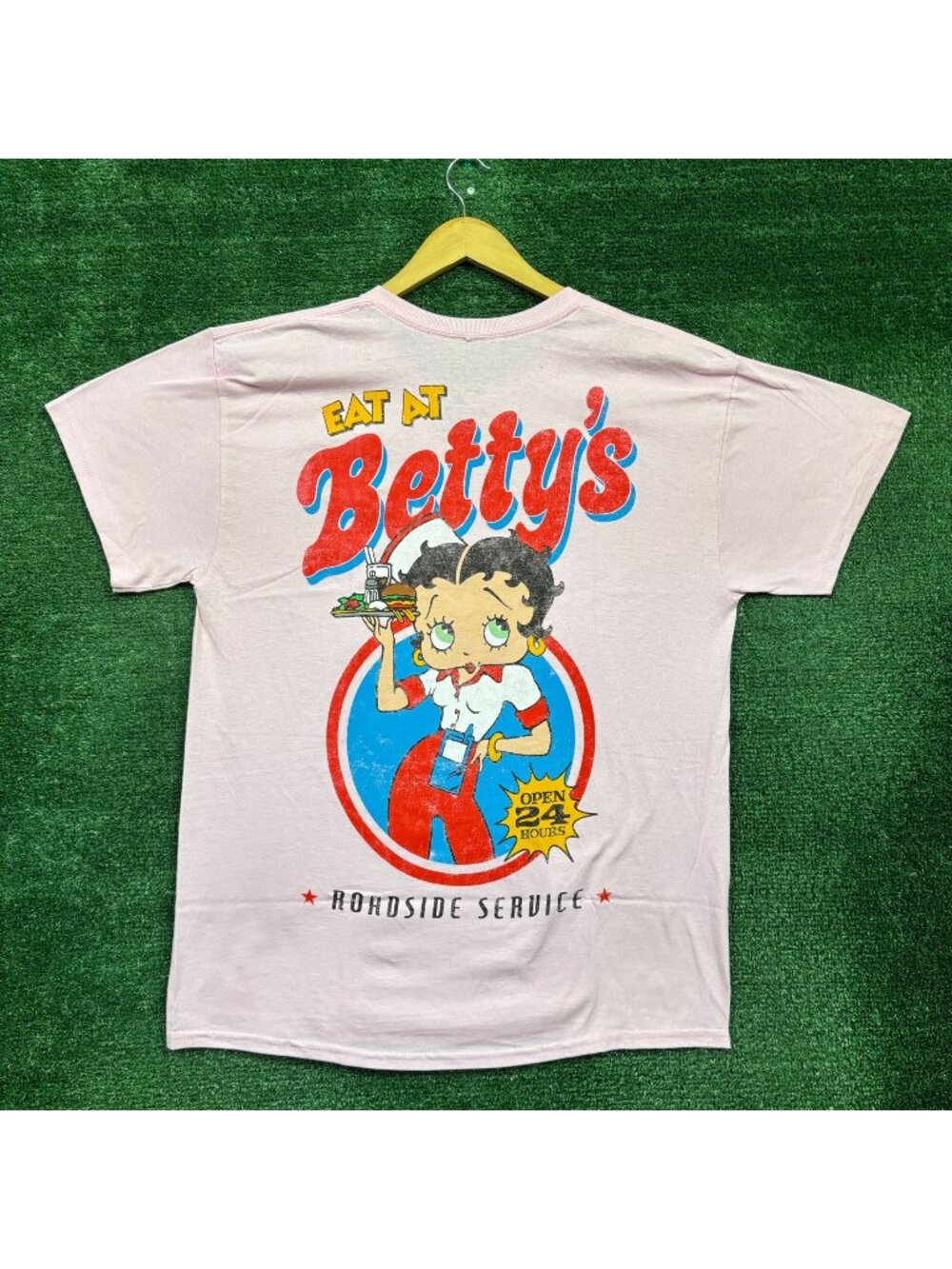 Eat At Betty's Diner Betty Boop T-Shirt Size Large